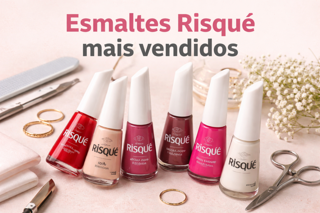 Esmaltes Risqué mais vendidos